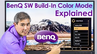 BenQ SW Series PreCalibrated BuildIn Color Mode Explained [upl. by Amek]