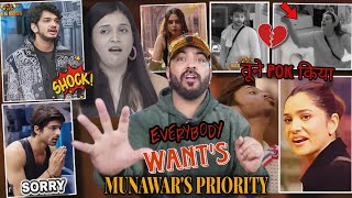 BIGGBOSS17 ANKITA MANNARA AYESHA ABHISHEK WANTS MUNAWARS PRIORITY SAMARTH VS ISHA 💔 [upl. by Lilyan]