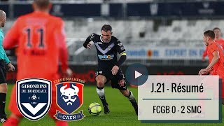 Le résumé de Bordeaux  Caen 20172018 [upl. by Favin]