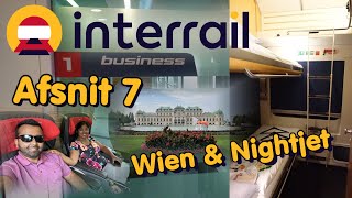 Interrail 2023  afsnit 7 ÖBB Business til Wien amp nightjet hjemad [upl. by Derreg90]