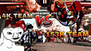 4K TEAM VS 153K TEAM  Skullgirls Mobile [upl. by Ardenia387]