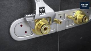 GROHE  RainShower SmartControl  Installation Video [upl. by Annawoj]