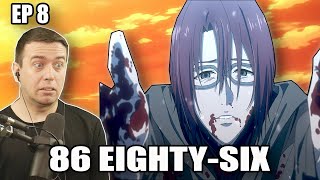 86 EightySix Episode 8 Reaction I SCREAMED [upl. by Attennyl]