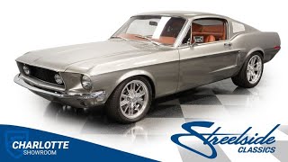 1968 Ford Mustang Fastback Restomod 8485CHA for sale  Charlotte Atlanta Dallas Tampa Phoe [upl. by Pembroke671]