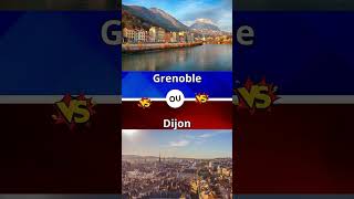 Les Français préfèrent Grenoble ou Dijon [upl. by Plank885]