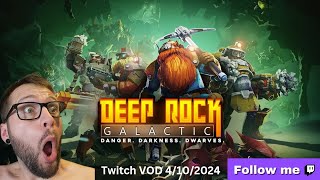 Deep rock galactic grey beard gaming Twitch VOD [upl. by Hervey]