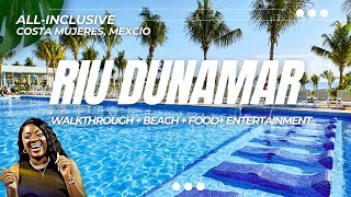 Riu Dunamar Costa Mujeres Mexico  All Inclusive Cancun  Walkthrough Riu Party Entertainment [upl. by Refinnaj859]