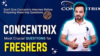 Concentrix Interview Questions and Answers  Ultimate Master Class for Freshers [upl. by Limay]