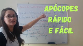 ESPANHOL RÁPIDO E FÁCIL  APÓCOPES [upl. by Lathrope]