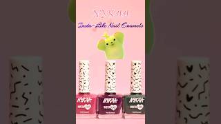 Nykaa Cosmetics Instalike Nail Enamel Swatches 🩷✨️ nykaa nykaacosmetics liveswatch instalike [upl. by Lleuqram]