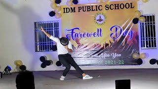 Blue eyes  Farewell party  IDM senior secondary school Balngir  Dance [upl. by Rutan445]