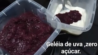 Geléia de uva com maçã 🍎 sem açúcar [upl. by Yllitnahc]