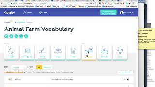 Quizlet Vocabulary Study Tips [upl. by Nanyt573]