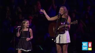 Lennon amp Maisy  quotBoom Clapquot Live at WE Day Minnesota [upl. by Nunes]