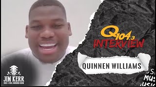 Quinnen Williams on Jets loss to Patriots his sacks milestone matchup with Houston Texans [upl. by Yditsahc]