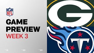 Green Bay Packers vs Tennessee Titans  2024 Week 3 Game Preview [upl. by Cassidy]