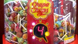 チュッパチャップス 自動販売機 Chupachups Candy Lollipops vending Machine Japan [upl. by Nonnahc]