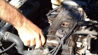 How to Replace spark plugs Toyota Corolla 1997  2010 resolve P0301 P302 P303P304 [upl. by Adnawuj624]