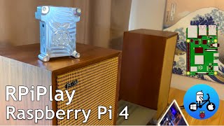 Raspberry Pi 4 Airplay through 50 year old BampW DM1 speakers RpiPlay [upl. by Levina648]