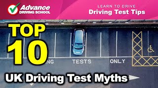 Top 10 UK Driving Test Myths  Learn to drive Driving Test Tips [upl. by Notnad]