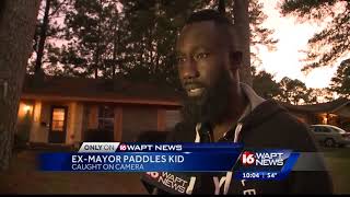 Ex Mayor Paddles Kid [upl. by Shane]