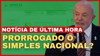 Receita Federal se posicionou sobre a notícia de prorrogação do simples nacional [upl. by Upali]