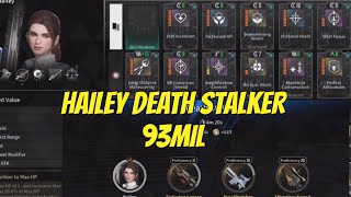 Hailey  Death Stalker 93mil [upl. by Aenahs945]