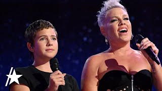 Pink amp Willow’s MotherDaughter DUET At 2024 DNC [upl. by Linders756]