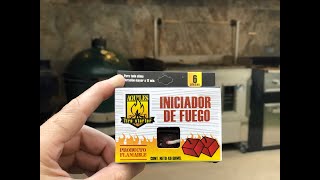 PRUEBA DEL INICIADOR DE FUEGO PARA CARBÓN MARCA AQUILES [upl. by Silisav459]