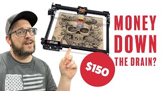 The Cheapest Laser Engraver on Amazon  Ortur Laser Engraver unboxing [upl. by Dallon]