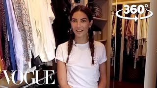 Lily Aldridge Takes You on a 360° Tour of Her Closet  Supermodel Closets  Vogue [upl. by Swayder404]