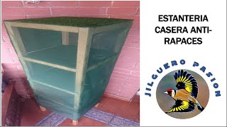 ESTANTERIA CASERA ANTIRAPACES 🦅🚫 [upl. by Germaine]