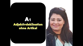 Adjektivdeklination ohne Artikel تصريف الصفات [upl. by Nylteak578]