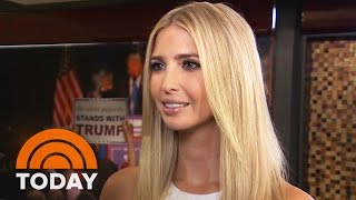 Ivanka Trump ‘I Am Proud Of The Job’ Melania Did In RNC Speech  TODAY [upl. by Ahkeber323]