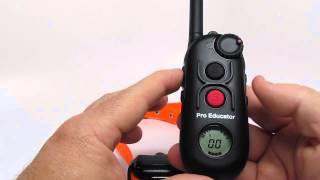 ECollar Technologies Pro Educator PE900 How to [upl. by Gillan]