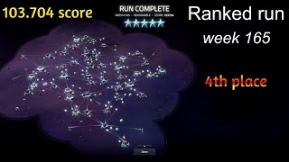 Slipways v 13  Ranked run week 165  103704 score finished 4th [upl. by Sivert855]