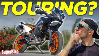 FOLLIA TURISTICA E se la KTM 890 SMT fosse semplicemente una supermoto anabolizzata [upl. by Ijneb]