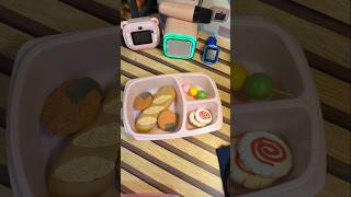 Bekal simpel versi klay Part 690 bekalsimple lunchbox mainanclay [upl. by Antoni]