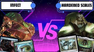 Infect vs Hardened Scales  Modern Gameplay [upl. by Yehs929]