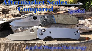 Benchmade Griptilian Aftermarket Scale Comparison [upl. by Mersey]