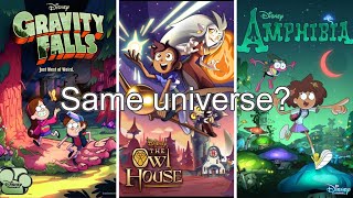 Its all connected Gravity falls owl house Amphibia theory [upl. by Gradey]