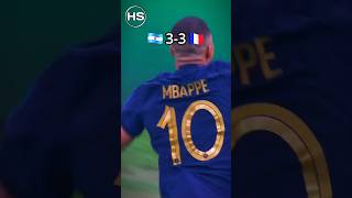 Argentina🇦🇷 vs France🇫🇷 the best World Cup final football khela skills massi mbappe shorts [upl. by Nakashima]