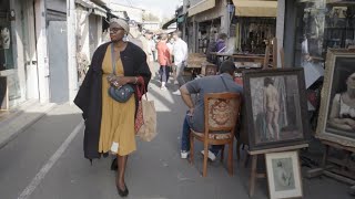 Shop the World’s Most Famous Flea Market l Marche Aux Puces in Paris [upl. by Aelrac]