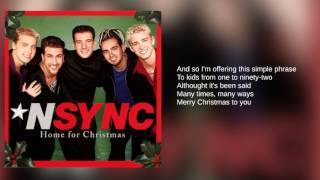 NSync 05 The Christmas Song Chestnuts Roasting On An Open Fire Lyrics [upl. by Stafford]