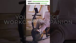 Sunny Health amp Fitness Performance Interactive Series Recumbent Exercise Bike [upl. by Hal]