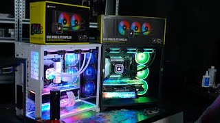 V1Tech AIO Covers for Corsair iCUE Elite Capellix [upl. by Anik]