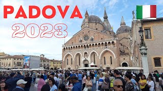 PADOVA ITALIA 🇮🇹  FESTA DI SANTANTONIO 2023  WALKING TOUR [upl. by Ruthven]