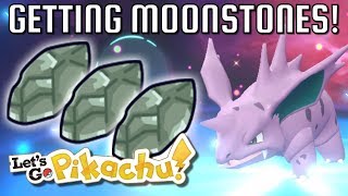 MOONSTONE LOCATIONS Quick Pokémon Lets Go PikachuEevee Guide [upl. by Irret611]