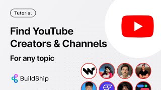 Find Top YouTube Creators for Any Topic [upl. by Josephine]