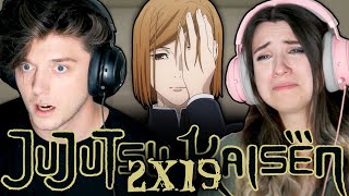 Jujutsu Kaisen 2x19 quotRight and Wrong Part 2quot  Reaction amp Discussion [upl. by Gareri84]